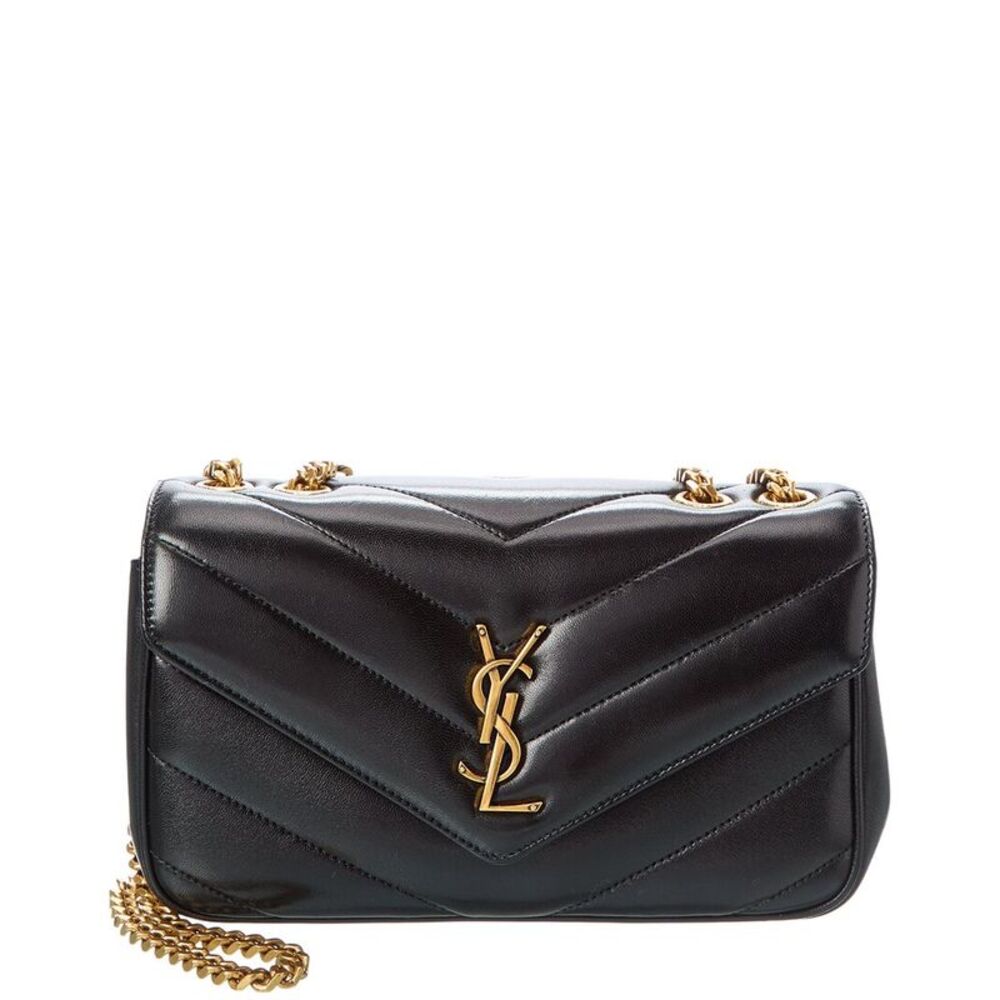 Saint Laurent Loulou Small Leather Shoulder Bag